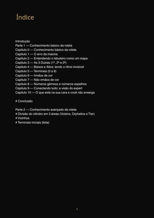 Prévia do índice do eBook